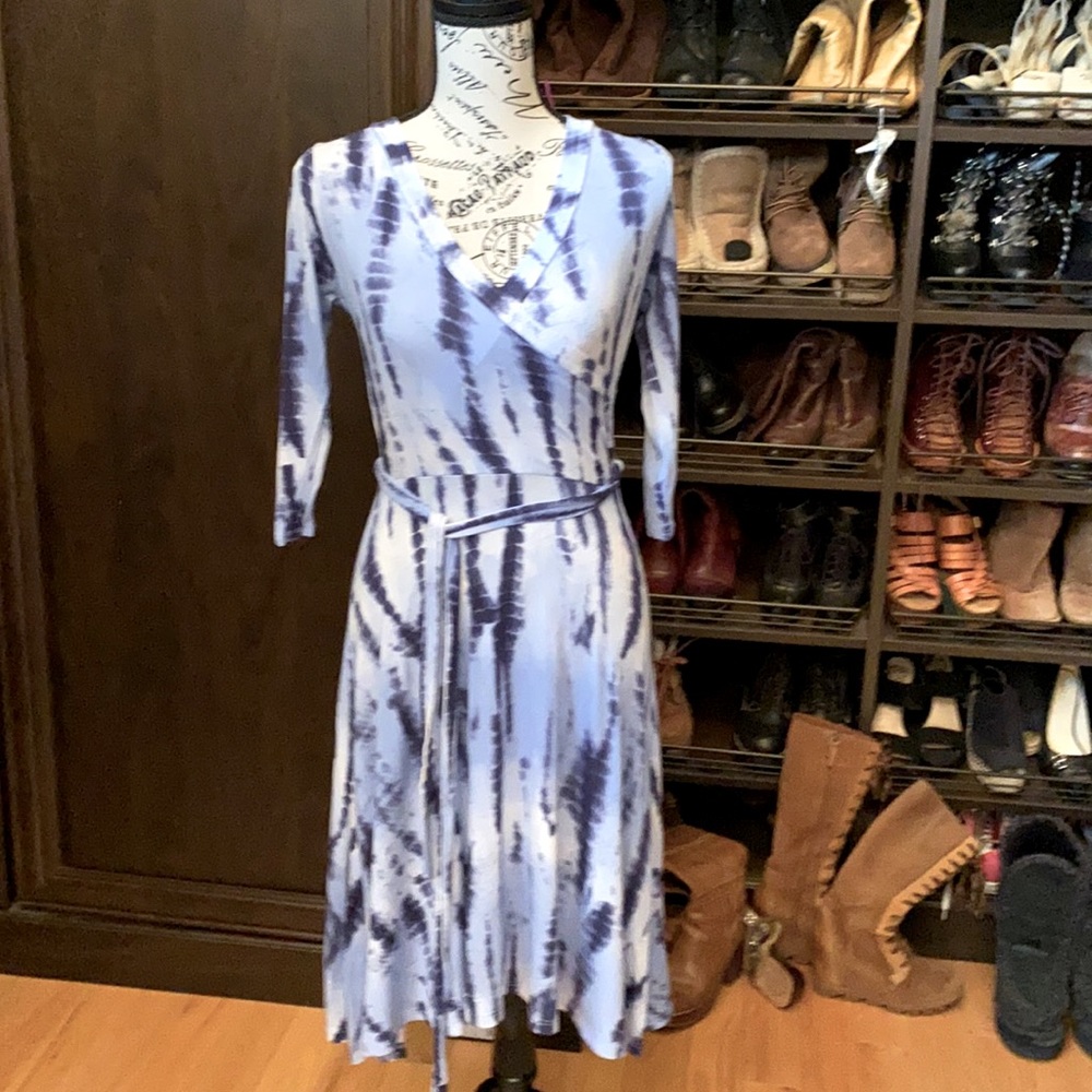 Boho wrap dress